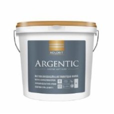 Матовая инновационная антимикробная краска Kolorit Argentic база А белый 9 л