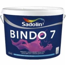 Краска интерьерная акриловая Sadolin BINDO 7 BW мат белый 7,5 л