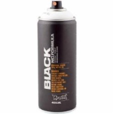 Краска аэрозольная Montana BLACK 9100 Snow White мат 400 мл