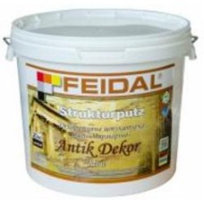 Декоративная штукатурка моделирующая Feidal Strukturputz mini 20 кг белый