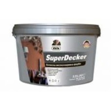 Краска латексная поливинилацетатная Dufa SuperDecker глубокий мат белый 2,5 л