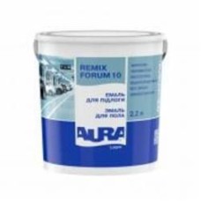 Эмаль Aura® Luxpro Remix Forum 10 для пола белая мат 2,2 л