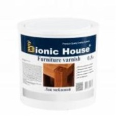 Лак мебельный L003 Bionic House полумат бесцветный 0,8 л Лак мебельный L003 Bionic House полумат бесцветный 0,8 л