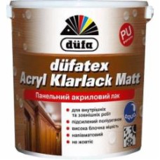 Лак Düfatex Acryl Klarlack Matt Dufa полумат прозрачный 0,75 л