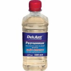 Растворитель для эмалей, лаков и красок DekArt 0.5 л