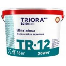 Шпаклевка Triora TR-12 power влагостойкая 16 кг