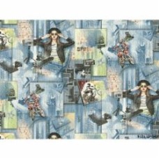Обои виниловые на флизелиновой основе Elegance collection Модница 2345-03 1,06x10,05 м