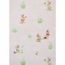 Обои виниловые на бумажной основе Vinil Зайчики декор ВКС 4-1337 0,53x10,05 м