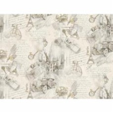 Обои виниловые на флизелиновой основе Славянские обои Elegance collection Фаэтон 1303-06 1,06x10,05 м