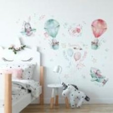 Декоративная наклейка Lipastick Зайцы 2 листа 50x60 см