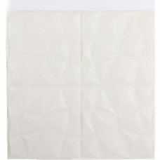 3D-панель с ПВХ Грани белые JQ001 700x700x8 мм