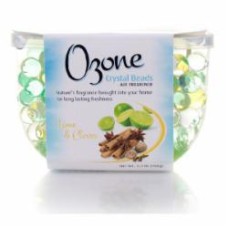 Гелевый освежитель Ozone Crystal Beads Лайм и гвоздика 150 г