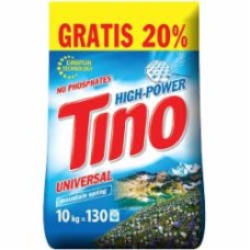 Стиральный порошок для машинной и ручной стирки Tino High-Power Mountain spring 10 кг