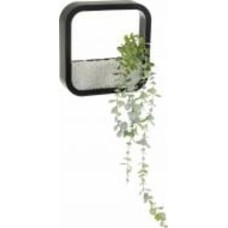 Декор настенный Nature квадратный 22,3x22,3 см черный