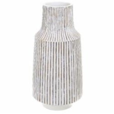 Ваза полирезиновая Design 41 см белая YZ04871W-1