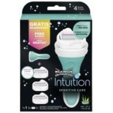 Станок для бритья WILKINSON SWORD Intuition Sensitive Blades 1+3 шт. 4 шт.