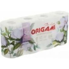 Туалетная бумага Ultra White ORIGAMI De Luxe тришаровий 8 шт.