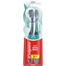 Зубная щетка Colgate 360 Суперчистота 1+1 средней жесткости