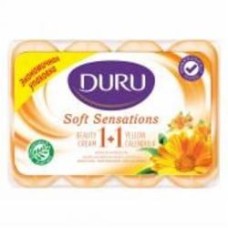 Мыло Duru 1+1 экопак Крем и календула 80 г 4 шт./уп.