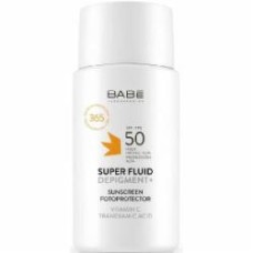Флюид BABE Laboratorios солнцезащитный супер депигмент с транексамовой кислотой и Витамином С 50 мл