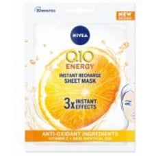 Маска тканевая для лица Nivea Q10 Energy с витамином С 1 шт.