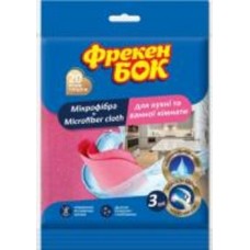 Салфетки из микрофибры Фрекен Бок 18x20 см 3 шт./уп. в ассортименте
