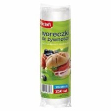 Пакеты для бутербродов Paclan 20x30 см 250 шт. в рулоне