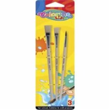 Кисточка 3 шт в блистере 13741PTR/1 Colorino