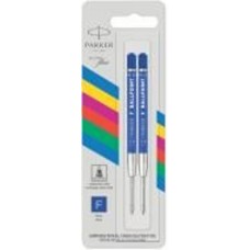 Стержень для шариковых ручек F Standard блістер 150 мм 0,8 мм синий 10 261BLU2 Parker 2 шт.