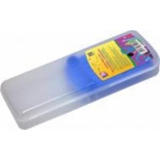 Пенал школьный CF85578 Cool For School прозрачный с синим