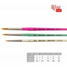 Кисточка синтетический для декору HOBBY & CRAFT, 2, к.р. ROSA TALENT