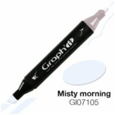 Маркер двусторонний Graph'it 7105 GI07105 серо-голубой