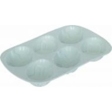 Форма для выпечки Smart Kitchen by Flamberg Eggs 27x17x4 см ментол