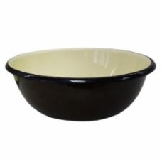 Миска эмалированная Idilia Brown 1,5 л