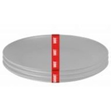 Набор тарелок обеденных Banquet Grey 23,5 см 3 шт.
