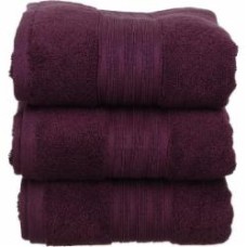 Полотенце 011 Plum 70x140 см сливовый ABC