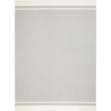 Плед Stripe nature 150x200 см светло-серый Biederlack