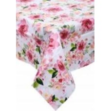 Скатерть Flowers 140x110 см белый с рисунком UP! (Underprice)