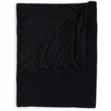 Плед Teddy Vanilla 150x200 см темно-синий Essenza