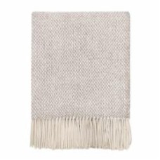 Плед Loom 140x200 см бежевый Vladi