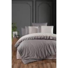 Комплект постельного белья Exclusive Groovy Silver 2 серый La Nuit