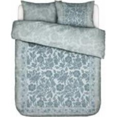 Комплект постельного белья Maere Hazy Blue 2 голубой с принтом Essenza