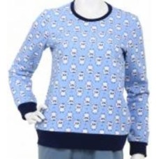 Свитшот Flis clothes Сова р.XL голубой