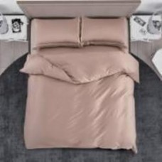 Комплект постельного белья 100% хлопок 1.5 темно-бежевый La Nuit