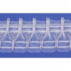 Тесьма Tosca 40072/70 прозрачная полувафелька 1:2 2 ряда петель Bandex