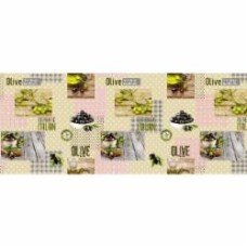 Скатерть Оливки 240x137 см с рисунком Даріана