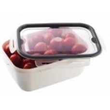Контейнер для хранения Ucsan Plastik вакуумный прямоугольный LOCK & FIT 2 л (22х16,5х9см), белый