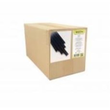 Трубочки для коктейлей Reeds черные 1000 шт.