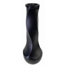 Ваза керамическая Nana ceramics Самбука 42 см муар черный