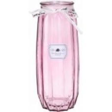 Ваза стеклянная CRYSTAL Crystal Terri 29 см 29 см розовая 83210414-30/1_YBG210414-3